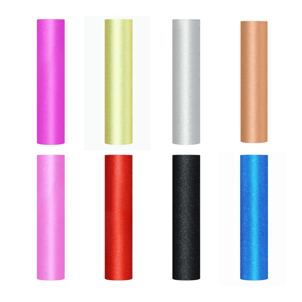 Glitter Vinyl Roll - 1 rollo de vinilo adhesivo con