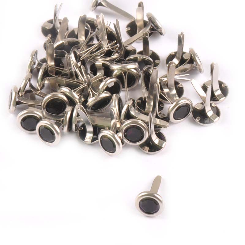 50 piezas de brads de diamante - Embellishments For Scrapbooking reseña y precio