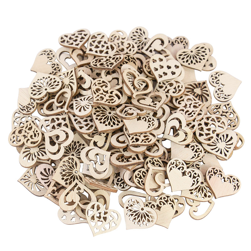50/100 Uds. Patrón de corazón  - Craft Embellishment reseña y precio