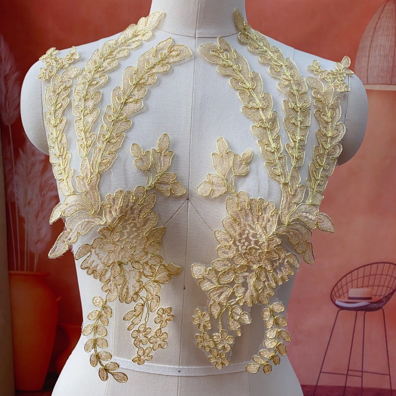 Ribete de Encaje Dorado para M - Craft Embellishment reseña y precio