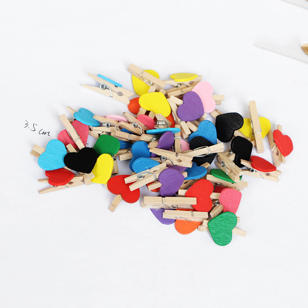 50 Pinzas de Madera Miniatura  - Craft Embellishment reseña y precio