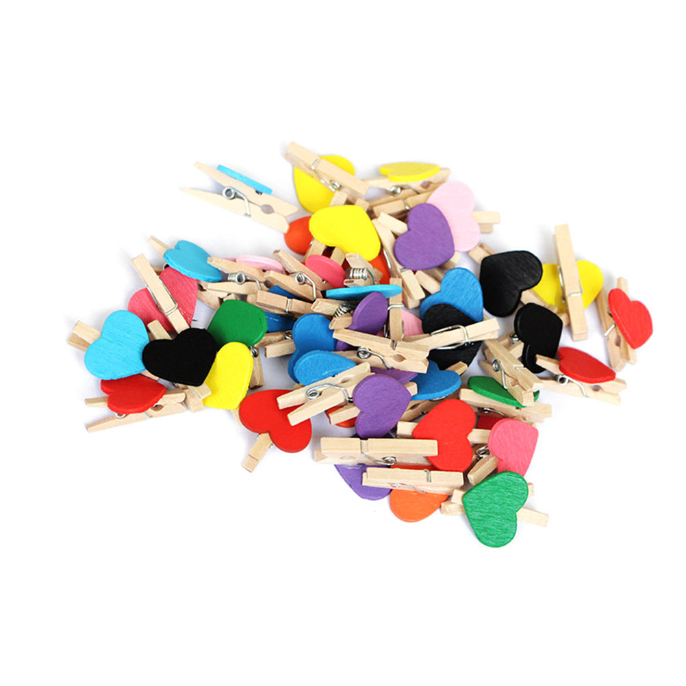 50 Pinzas de Madera Miniatura  - Craft Embellishment reseña y precio