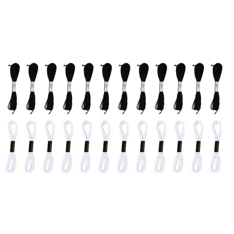 24 Uds. Hilo de punto de cruz  - Embroidery Craft reseña y precio