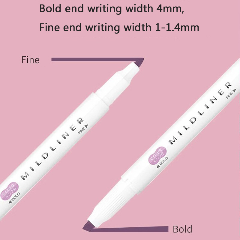 Resaltador Zebra WKT7 Mildline - Zebra Pen Mildliner reseña y precio